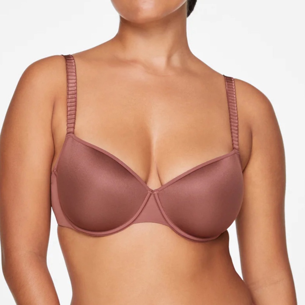 ThirdLove 24/7 Classic T-Shirt Bra Smooth Siena Memory Foam Cups Smoothing 42E